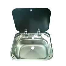 Smev VA8005 Sink with Glass Lid