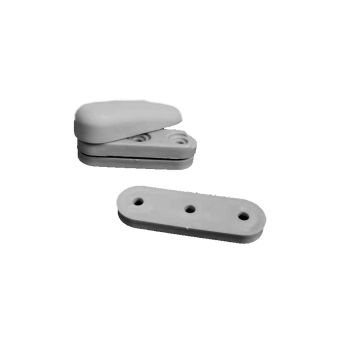 Dls Turn Button Door Catches and Locks DLS Turn Button & Plate Grey - Leisure Plus