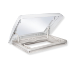 Midi Heki Rooflight Complete White, Lever Opening, without Airflow Midi Heki Rooflight Complete White, Lever Opening, without Airflow