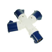 3 Way 16a Adaptor