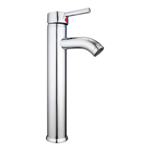 Tall Basin Tap - Single Lever Chrome Mixer BSP fittings