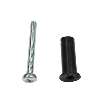 Rubber Cavity Fixer & Screw - Pack of 4