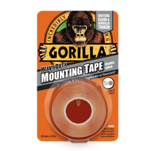 Gorilla Clear Mounting Tape 1.52m