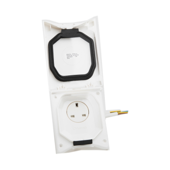 Truma Mains Outlet White Socket(47300-51) Truma Mains Outlet White Socket(47300-51)