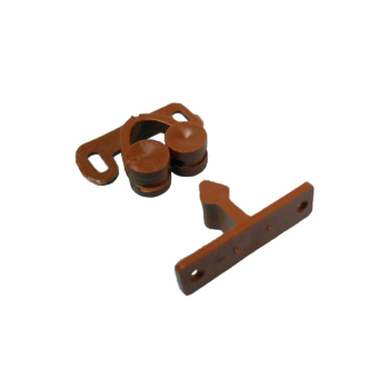 Brown Double Roller Catch - Pack of 100